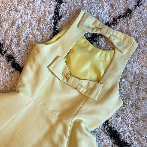 Pale Yellow Kate Spade dress - Picture 3 of 8